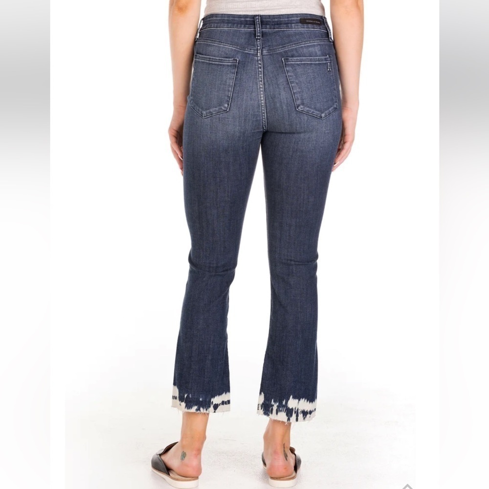 ARTICLES OF SOCIETY London Crop Kick Flare Jeans Denim Wash La Habra 27 8845